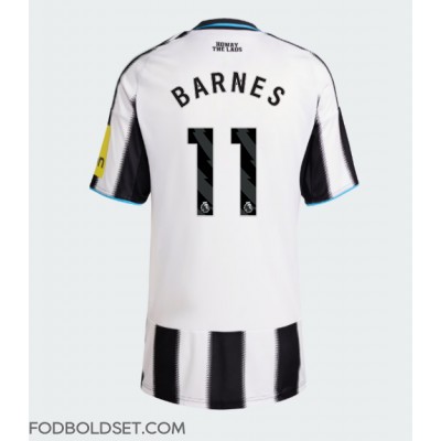 Newcastle United Harvey Barnes #11 Hjemmebanetrøje Dame 2025-26 Kortærmet Newcastle United Harvey Barnes #11 Hjemmebanetrøje Dame 2025-26 Kortærmet